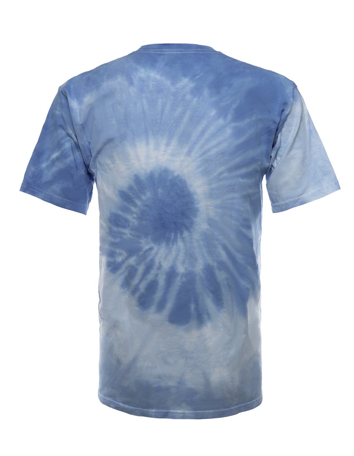 Teñido Anudado Multi Espiral Cielo