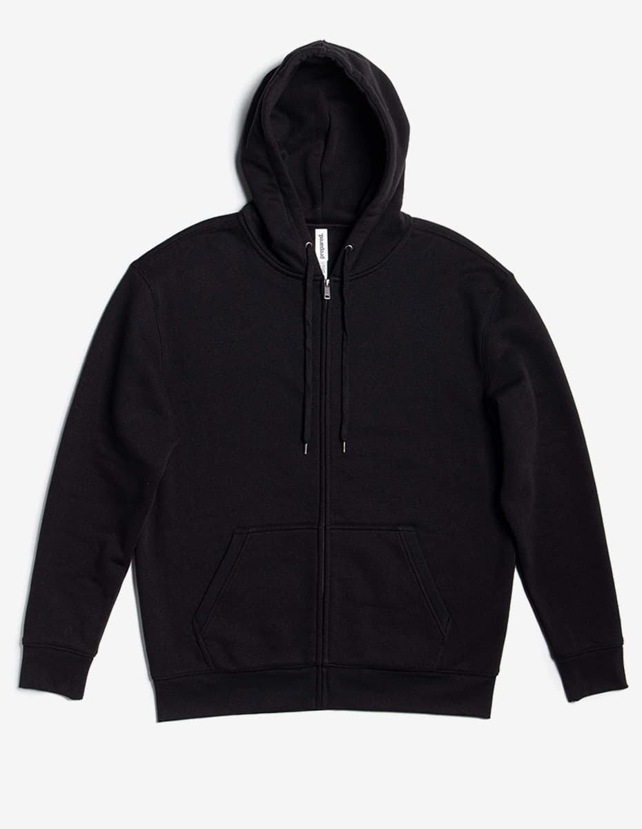 Sudadera con Capucha y Cremallera de Tejido Grueso P2017