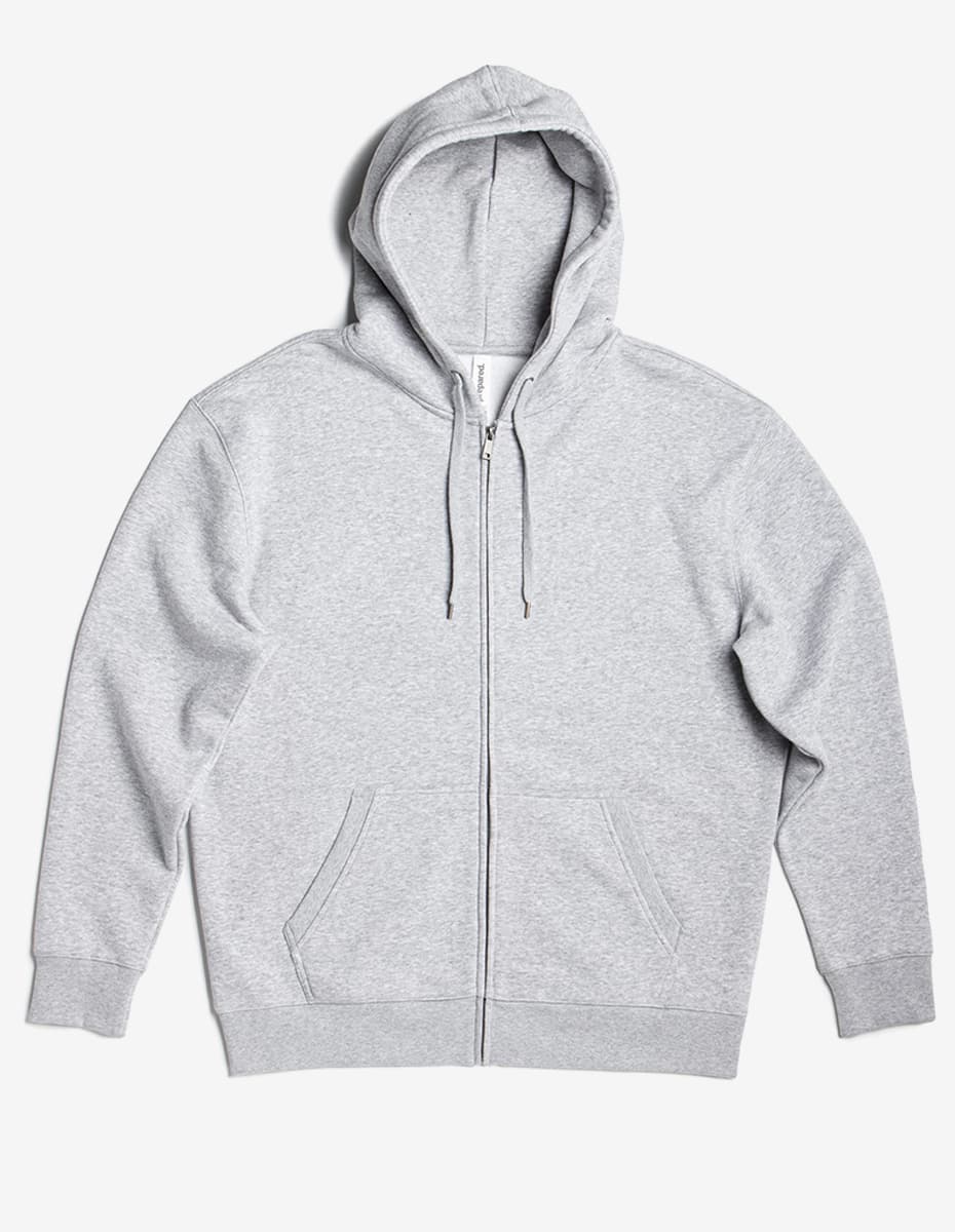 Sudadera con Capucha y Cremallera de Tejido Grueso P2017